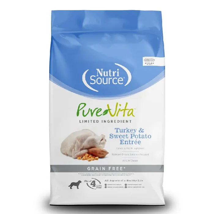 Pure Vita Turkey Sweet Potato Peas 25 Lbs