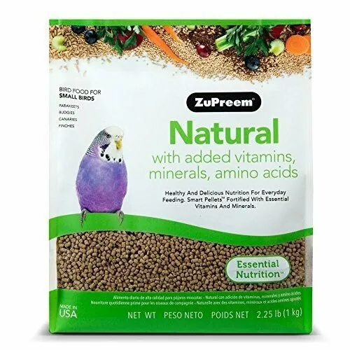 Zupreem Natural Parakeet 2.25#