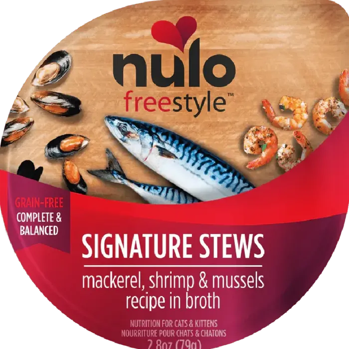 Nulo Cat Stew Mackerel/Shrimp 2.8oz