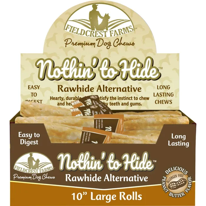 Nothin To Hide Roll Peanut Butter 10"