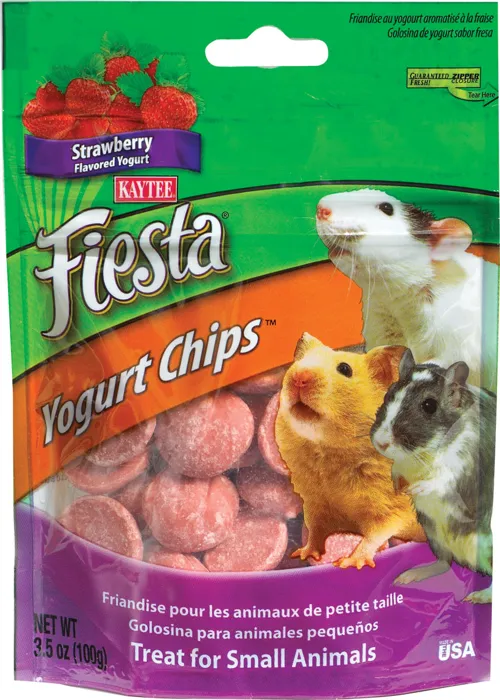 Yogurt Chip Hamster/Gerbil Strawberry 3.5 oz