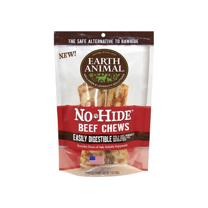 Earth Animal No Hide Beef 7" 2pk