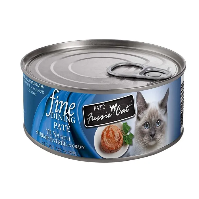 Fussie Cat Fine Tuna Shrimp 2.82oz