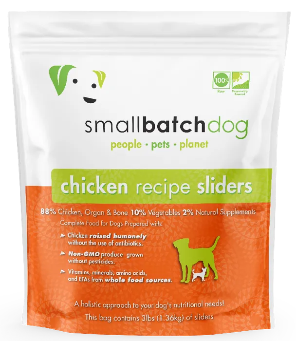 Small Batch Dog Chicken Sliders 3#