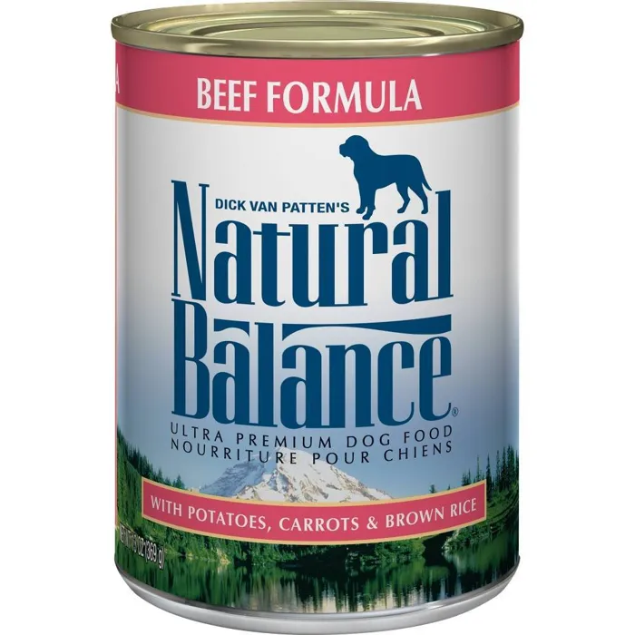 Natural Balance Beef & Rice Dog Food 13 Oz