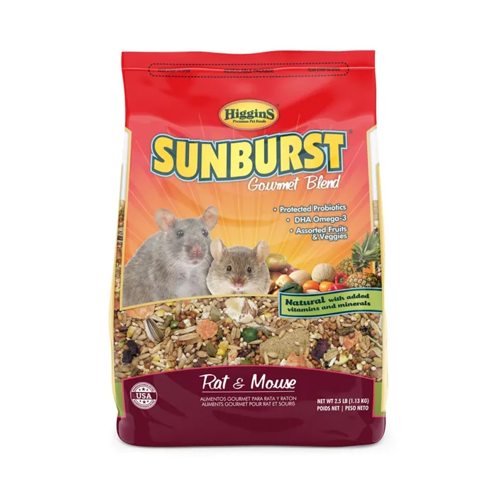 Higgins Sunburst Rat/Mouse Food 2.5#