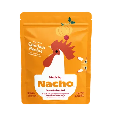 Cage Free Chicken Recipe Cuts In Gravy With Bone Broth Pouch - 3oz