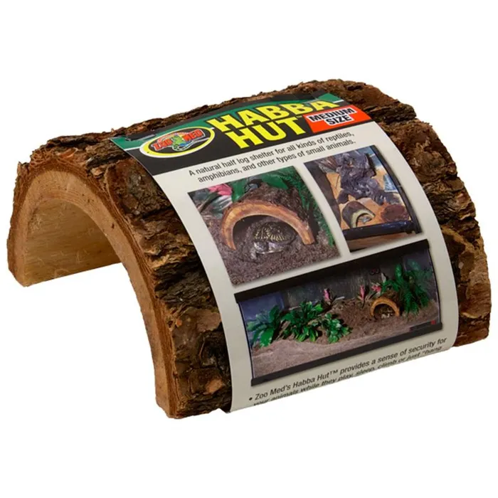 Zoomed Habba Hut Log Small