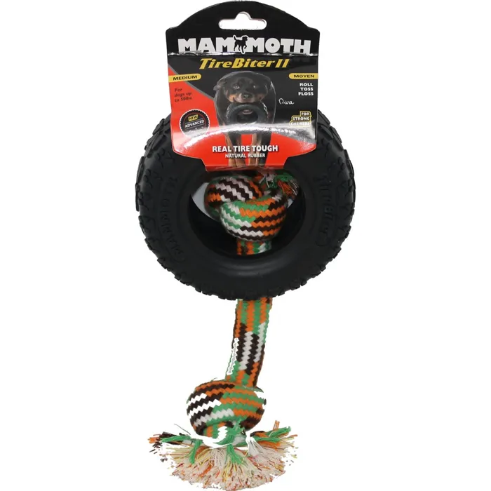 Mammoth Tire Biter II Black w/Rope Md