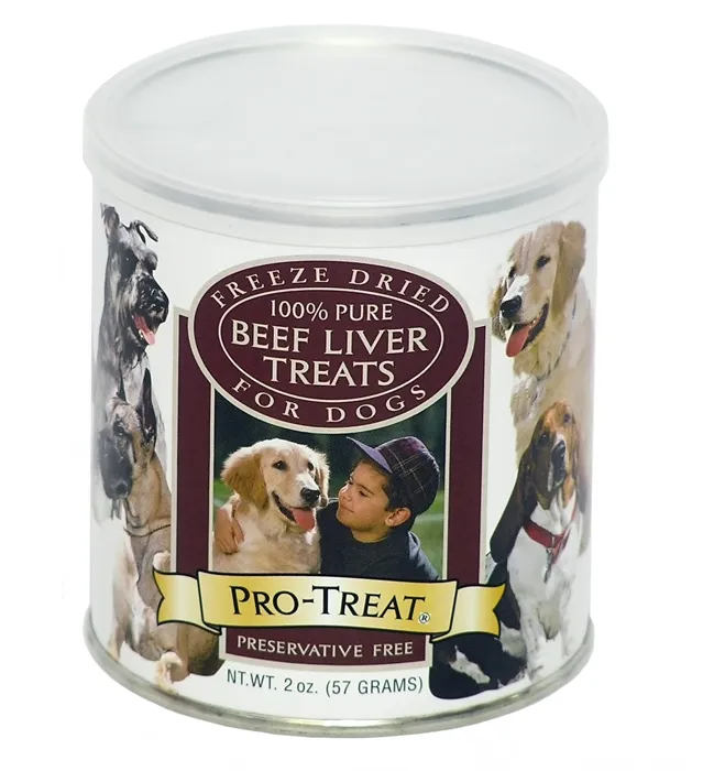 Pro-Treat Freeze Dried Beef Liver 2 oz