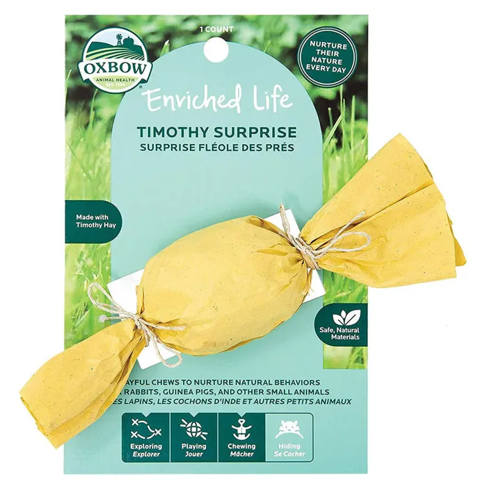 Oxbow Small Animal Timothy Surprise Toy