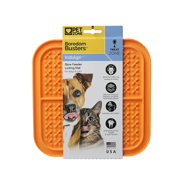 Pet Zone Boredom Buster Indulge Orange