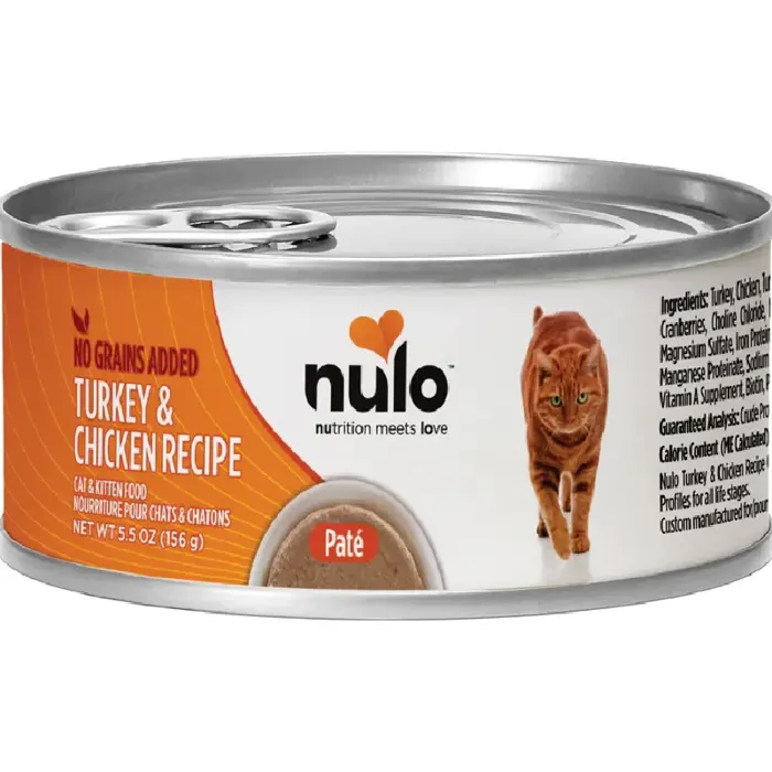 Nulo Can GF Cat Turkey/Chicken 5.5oz