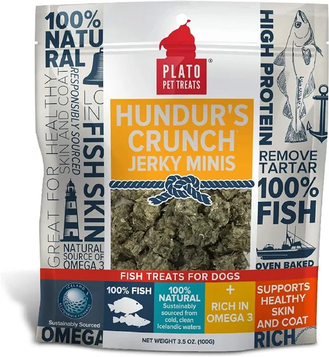 Plato Dog Hundur Crunch Mini 3.5oz