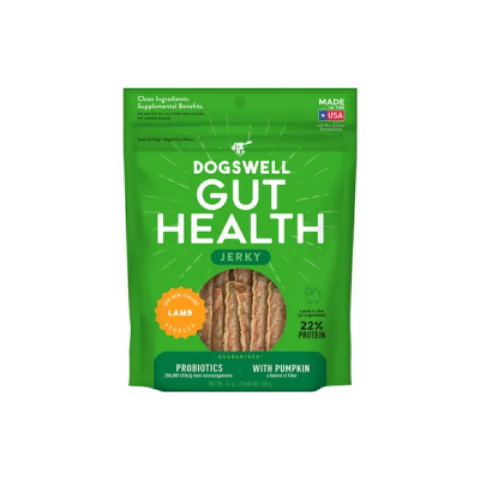 Dogswell Gut Health Lamb Jerky 10oz