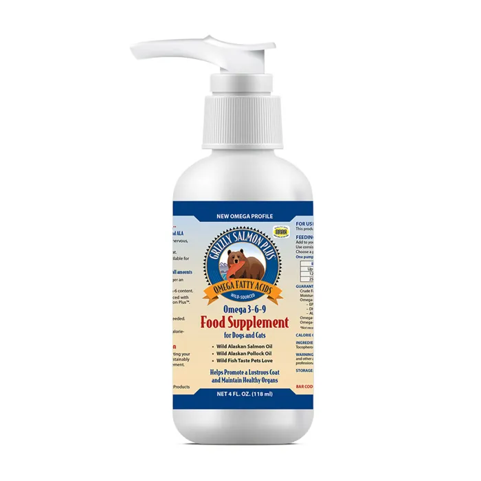 Grizzly Salmon Oil 4oz