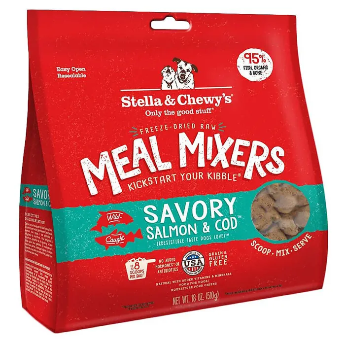 Stella & Chewy's FD Meal Mixer Salmon/Cod 18oz