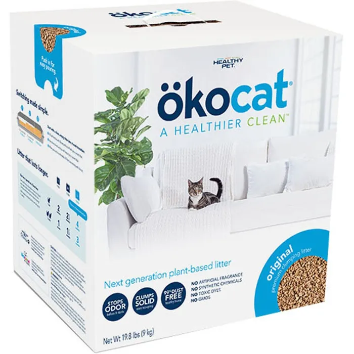 Okocat Original Premium Clumping Cat Litter 18.8 Lb