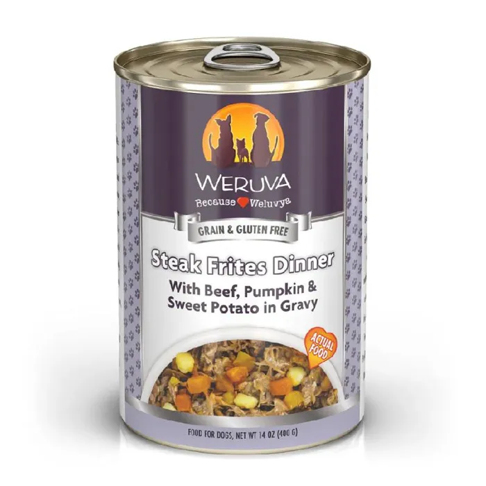 Weruva Dog Steak Frites 14oz