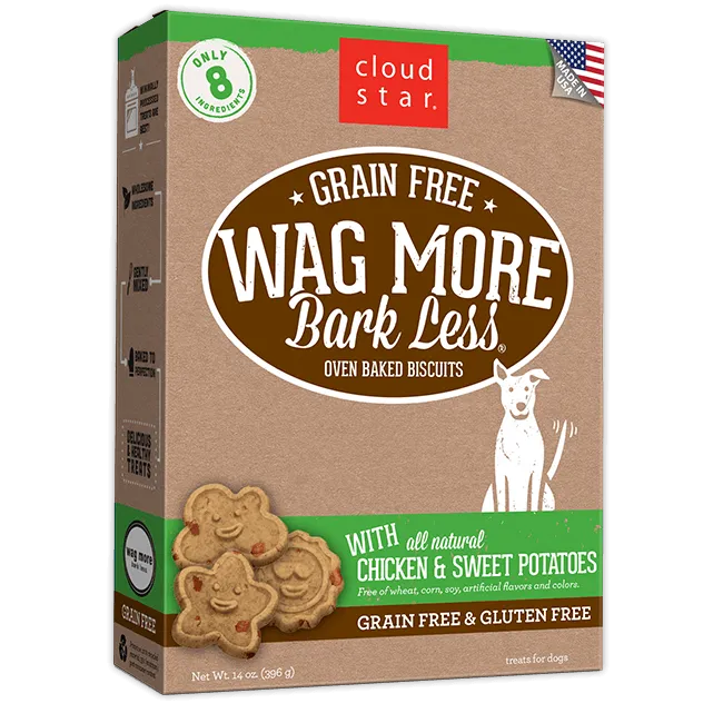 Wag More GF Oven Baked Chk/Swpt 14oz.