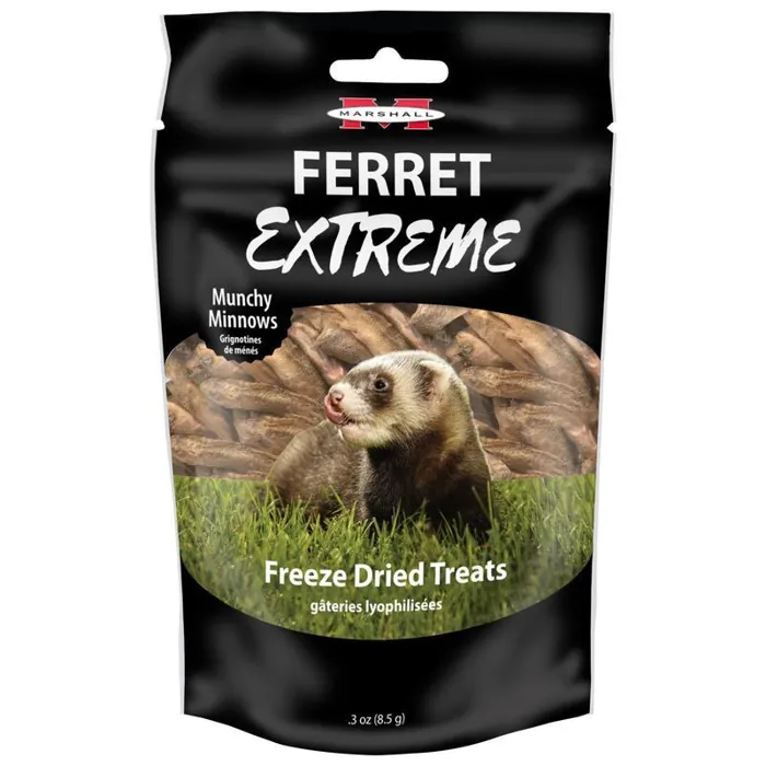 .3 Oz. Ferret Extreme Freeze Dried Treats - Munchy Minnows