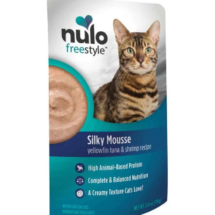 Nulo Cat Mousse Salmon/Tuna/Shrimp Pouch 2.8oz