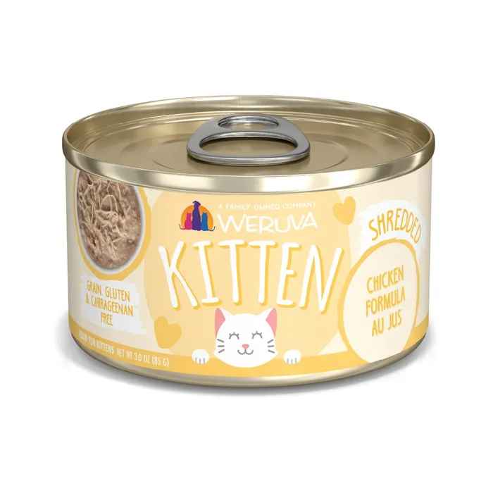 Weruva Kitten Chicken Au Jus 3oz