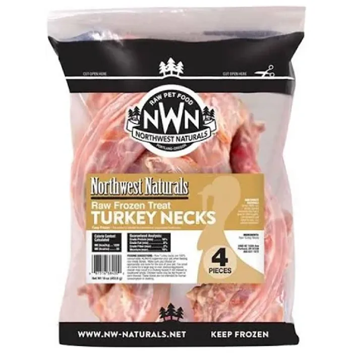Northwest Naturals Frozen Turkey Necks 4ct