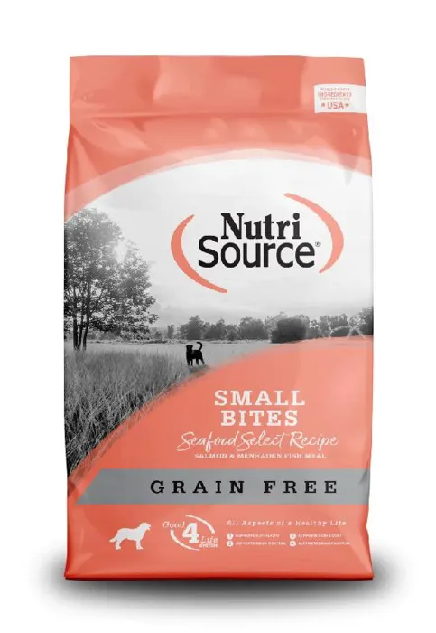 Nutrisource GF Sm Breed Seafood 5#