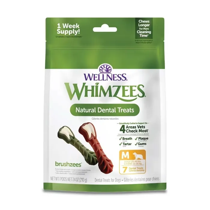 Whimzees Brushzees Daily Pack Md
