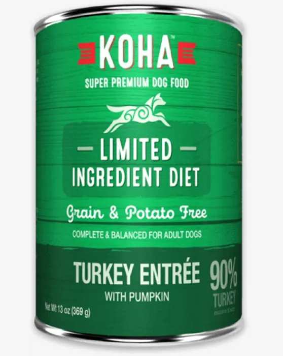 Koha Dog LID 90% Turkey 13.2oz