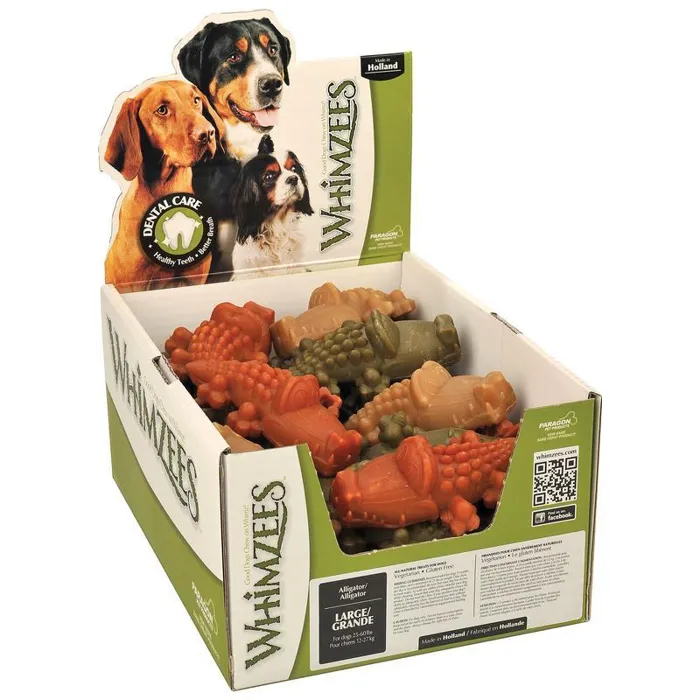 Whimzees Alligator Large 4.6"