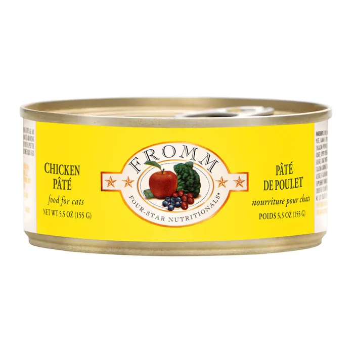Fromm Cat 4 Star Chicken Pate 5.5oz