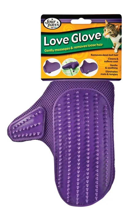 Four Paws Cat Love Glove Grooming Mitt