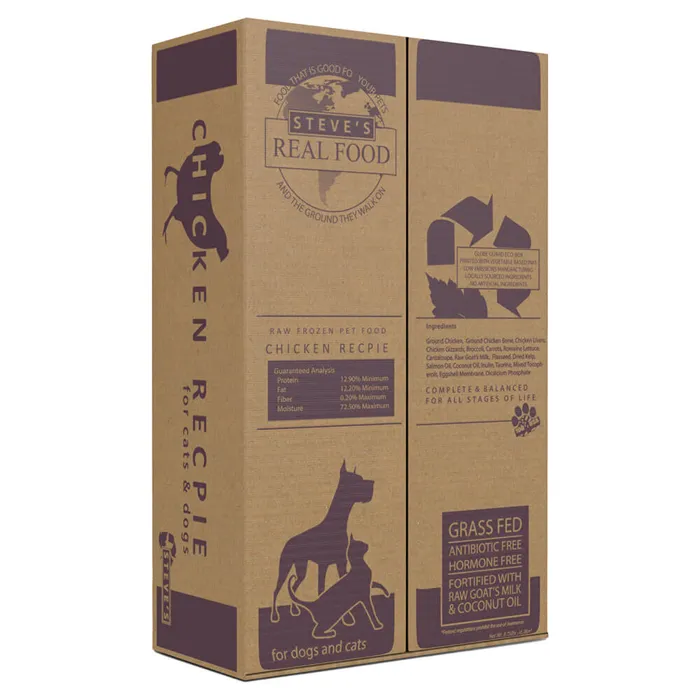 Steve's Frozen Chicken 9.75#