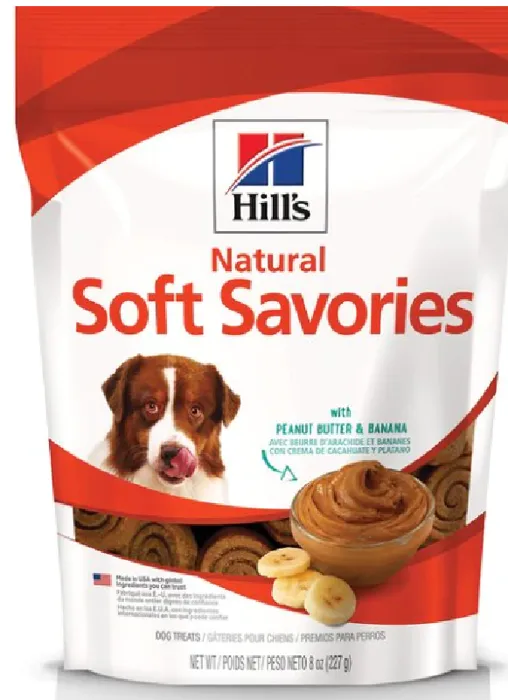 Science Diet Dog Soft Savories Peanut/Banana 8oz