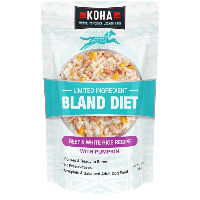 Koha Bland Diet Beef & Rice 12.5oz