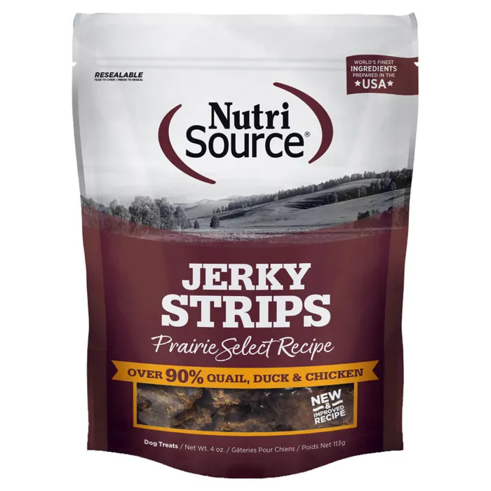 Nutrisource Jerky Prairie Select 4oz