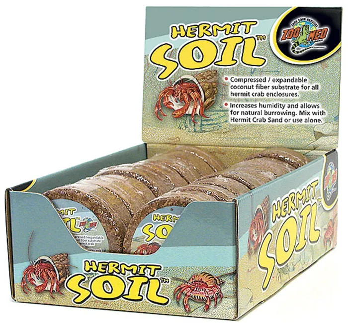 ZOO HERMIT CRAB SOIL 16PC