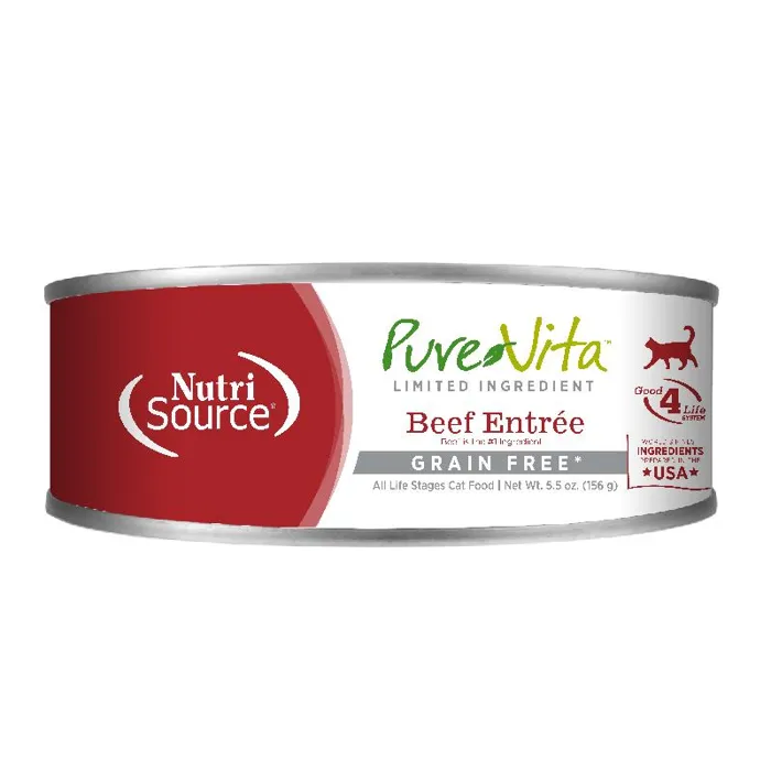 Nutrisource Cat Pure Vita Beef & Liver 5.5oz