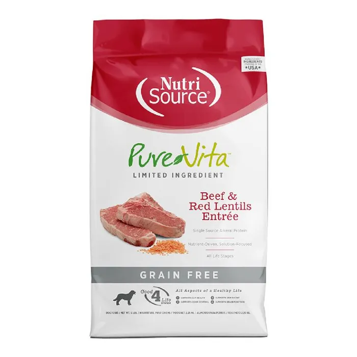 Pure Vita Dog Beef 25#