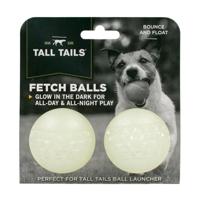 Tall Tails Fetch Balls Glow 2pk