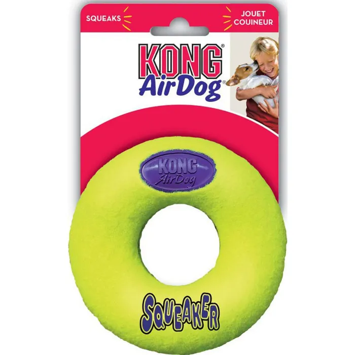 Air Kong Donut with Squeaker Small