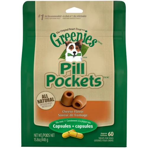 Greenies Pill Pockets Dog Cheese 15.8oz