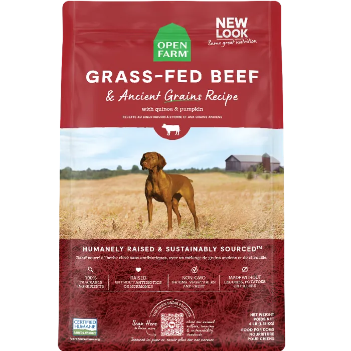 Open Farm Ancient Grains Beef 11#