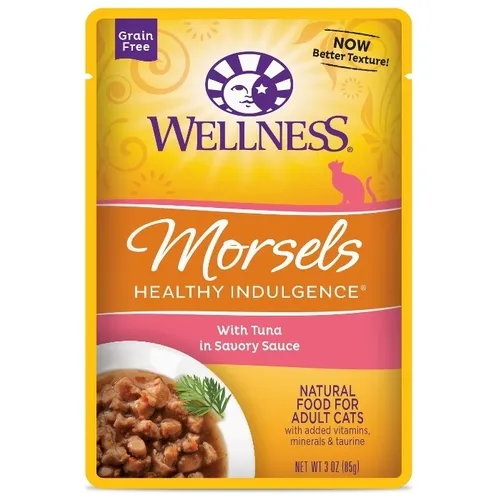 Wellness Natural Cat Tuna Pouch 3oz