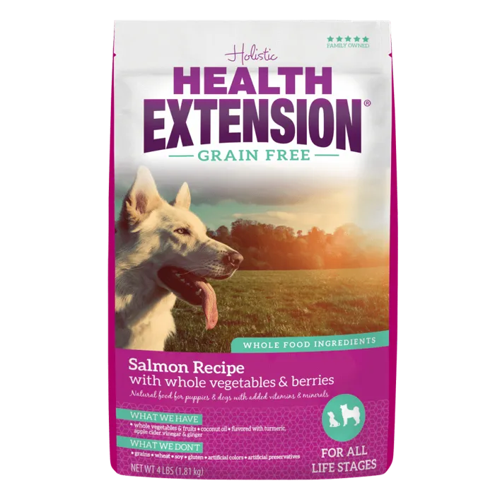 Heallth Extensions Dog G F Salmon 23.5#