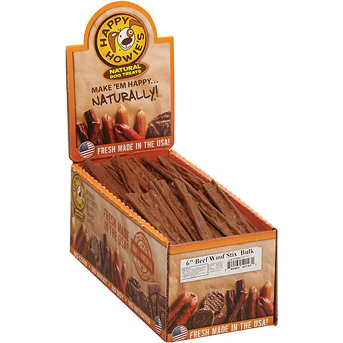 Happy Howies Woof Stix 6"