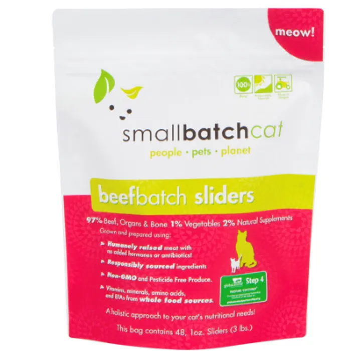 Small Batch Cat Frozen Beef Sliders 3#