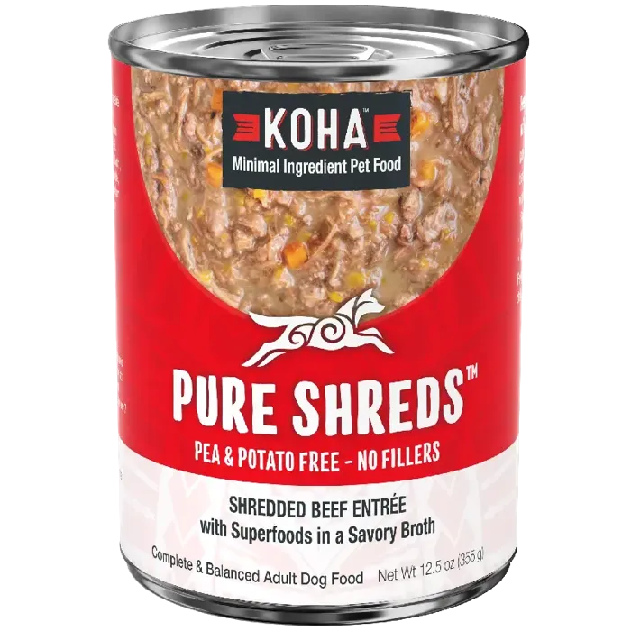 Koha Dog Shreds Beef 12.5oz